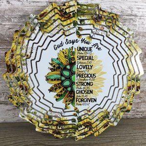 God Says You Are Wind Spinner 10"
